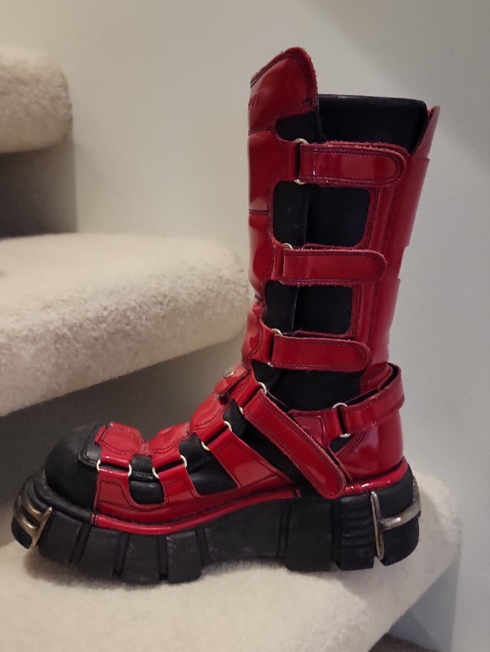 Vintage New Rock Boots Style M-309 - Picture 7 of 9